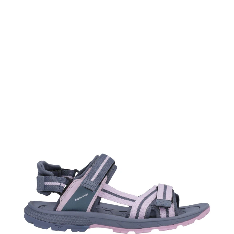 Image of Hi Tec Womens Sierra Lightweight Walking Sandals UK Size 4 (EU 37) Flintstone/Lilac/Snow HIT144-LILAC-4