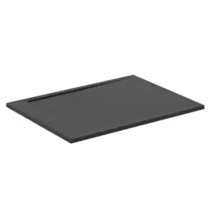 Image of Ideal Standard Ultra Flat S I.life 1200Mm X 800Mm Shower Tray & Waste, Jet Black