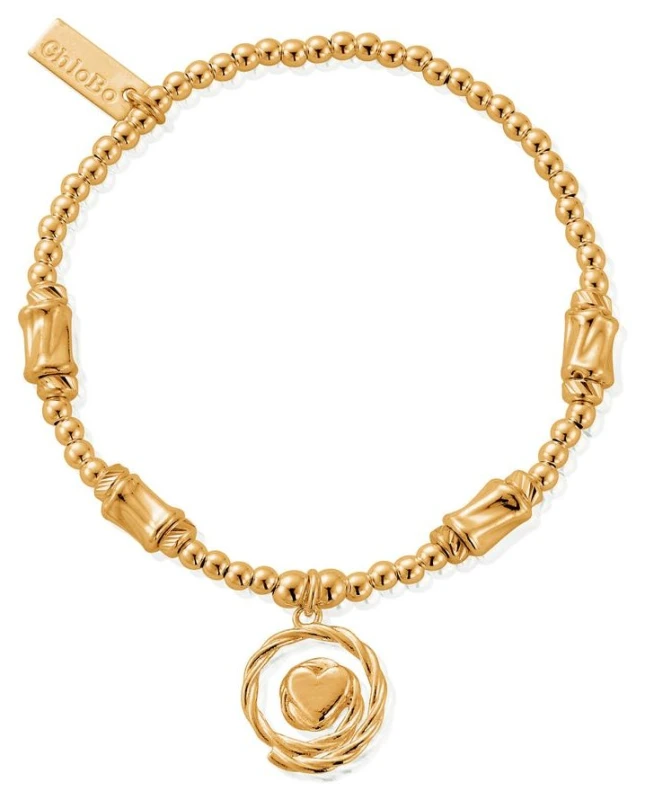 Image of ChloBo GBCCCT3285 Cute Charm Chunky Twist Spiral Of Love Jewellery