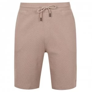 Image of Firetrap Waffle Shorts Mens - Taupe