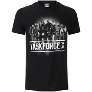 Image of DC Comics Mens Suicide Squad Taskforce X T-Shirt - Black - S