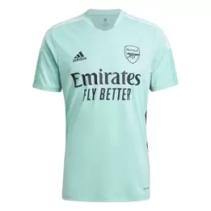 Image of adidas Arsenal Training Shirt 2021 2022 Mens - Green