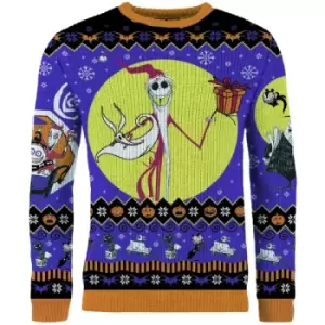 Image of The Nightmare Before Christmas Christmas Jumper (Size M)