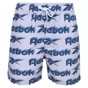 Image of Reebok Parkin Swim Shorts Mens - Grey