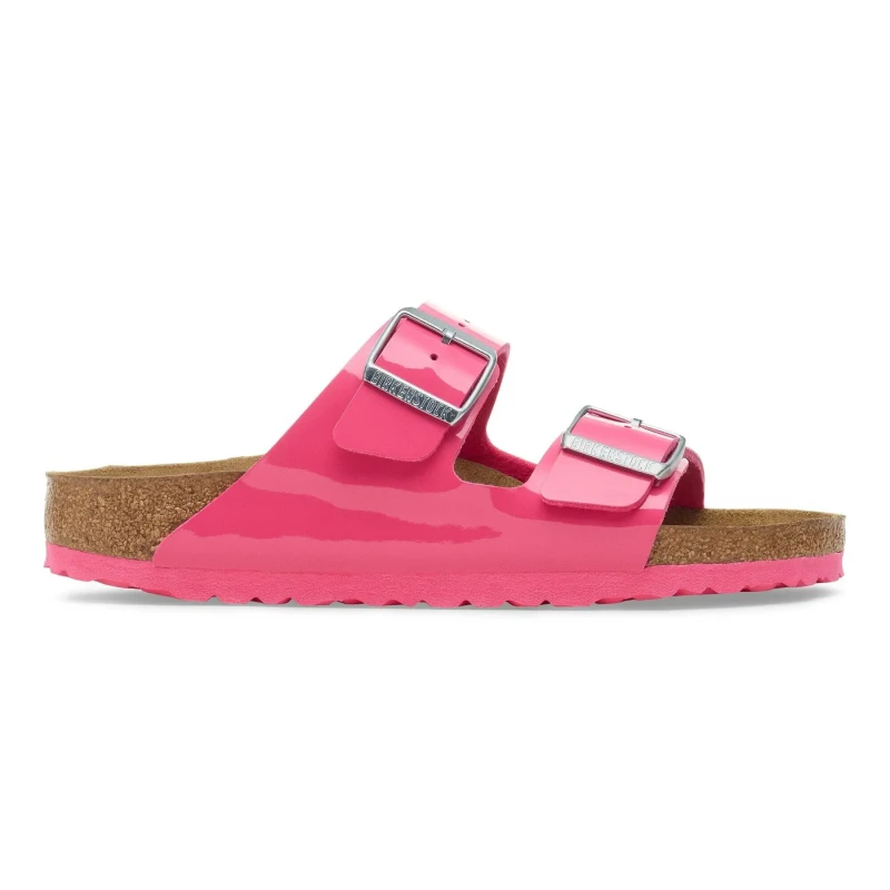Image of Birkenstock Womens patent sandals Birkenstock Arizona Birko-Flor Rose Female 36 Etroit