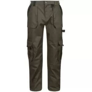 Image of Mens Pro Utility Work Trousers (36R) (Khaki) - Regatta