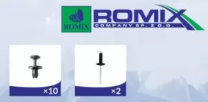 Image of ROMIX Inner Wing Panel 91002 CITROEN,C2 Schragheck (JM),C3 I Schragheck (FC_, FN_)
