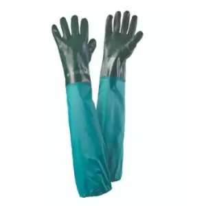 Image of Smart Garden Full Length Drain, Tank and Pond Gloves - Large