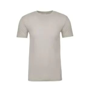 Image of Next Level Adults Unisex Suede Feel Crew Neck T-Shirt (S) (Sand)