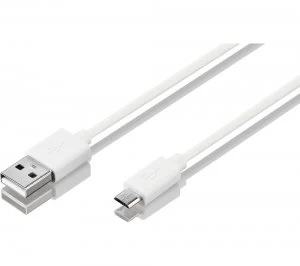 Image of Logik 3m USB to Micro USB Cable L3MICWH16