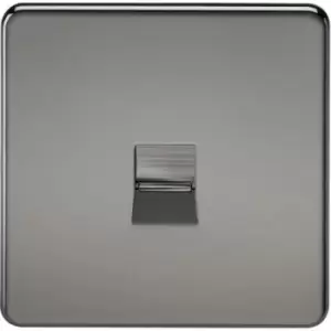 Image of MLA Knightsbridge Telephone Extension Socket Black Nickel - SF7400BN