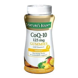 Image of Natureamp39s Bounty CoQ 10 125 mg Gummies with Vitamin C 60 Gummies