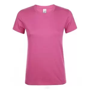 Image of SOLS Womens/Ladies Regent Short Sleeve T-Shirt (S) (Orchid Pink)