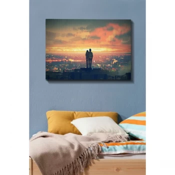 Image of Kanvas Tablo (70 x 100) - 57 Multicolor Decorative Canvas Painting