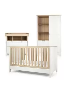 Image of Mamas & Papas White/Natural Harwell 3 Piece Furniture Range