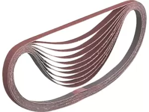 Image of Makita P-43387 13x533mm 240g Abrasive Belts 5pk