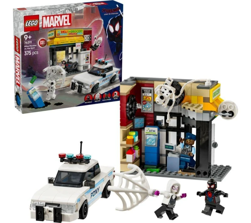 Image of LEGO LEGO Marvel Spider-Verse: Miles Morales vs. The Spot 76311
