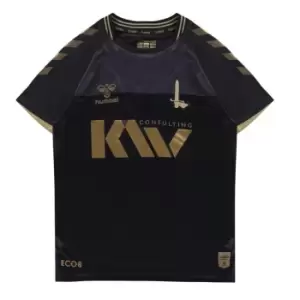 Image of Hummel Charlton Athletic Third Shirt 2021 2022 Juniors - Black