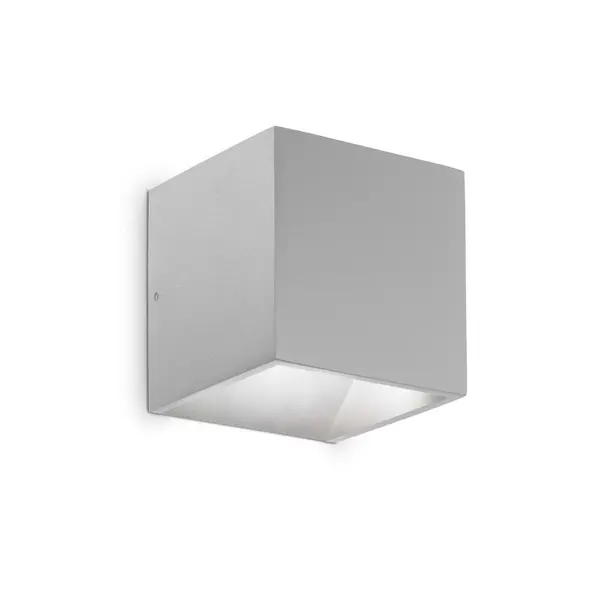 Image of Rubik Integrated LED Outdoor Up Down Wall Lamp Grey 730Lm 3000K IP54