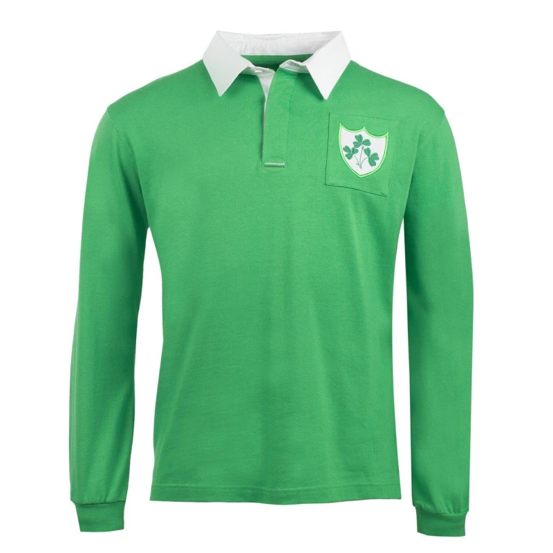 Image of KooGa Ireland Vintage Rugby Shirt Mens Green male S