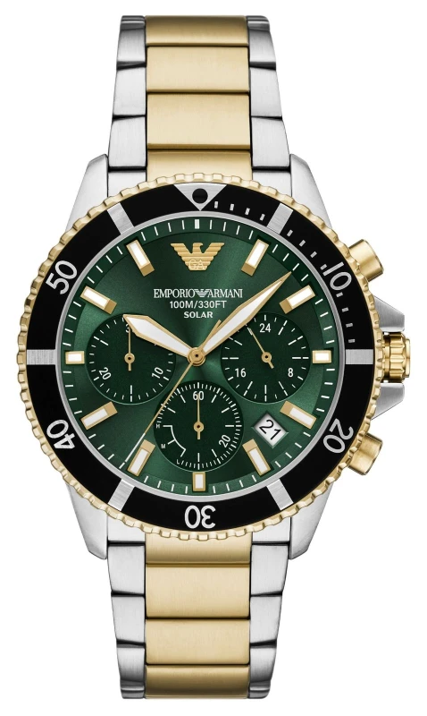 Image of Emporio Armani AR11695 World Explorer Solar Chronograph (43. Watch