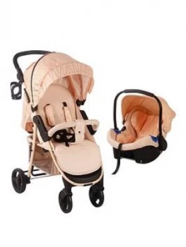 Image of My Babiie Mb30 Rose Gold Blush Pushchair And Car Seat