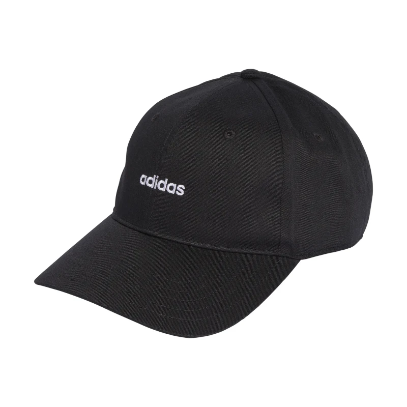 Image of Adidas Baseball cap with linear embroidery adidas Noir Unisex 54/56 cm