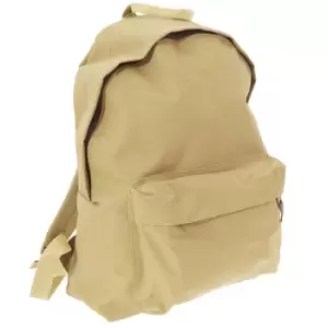Image of Bagbase Fashion Backpack (18 Litres) (pack Of 2) (one Size, Caramel)