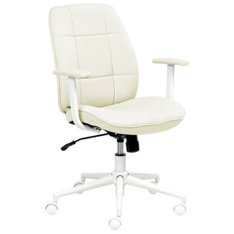 Image of Beliani Office Chair Carlton Fabric Mint Green