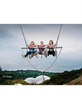 Image of Virgin Experience Days Hangloose At The Eden Project In Cornwall - Zip Wire, Giant Swing, Vertigo 360, Big Air And The Drop For Two