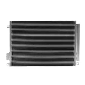 Image of RIDEX Condenser 448C0069 AC Condenser,Condenser, air conditioning FORD,FIAT,CHRYSLER,KA (RU8),500 (312),500 C (312),Panda Schragheck (312_, 319_)