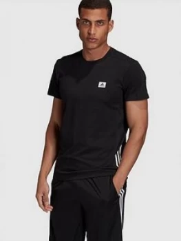 Image of Adidas Designed 2 Move Motion T-Shirt - Black