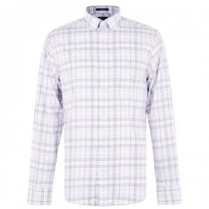 Image of Gant Gant Long Sleeve Shirt - Blue 420