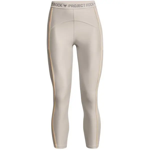 Image of Under Armour Project Rock HeatGear Ankle Leggings - Grey 18