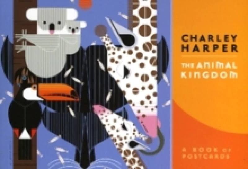 Image of Charley Harper the Animal Kingdom Book of Postcards Postcard book or pack