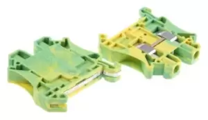 Image of Phoenix Contact 3044157 Terminal Block, Din Rail, 2Pos, 12Awg