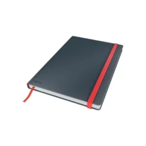 Image of Cosy Notebook Soft Touch Ruled with Hardcover Velvet Grey