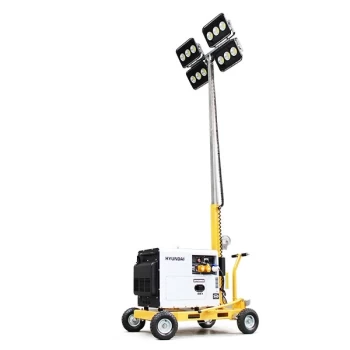 Image of Evopower 600W LED Mobile Lighting Tower With 5.2kW Diesel Generator LT600-LED-D+DHY6000SE-LT600