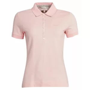 Image of Barbour Womens Portsdown Top Petal Pink/Silver Birch 12