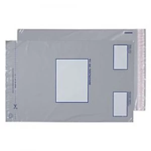 Image of Purely Packaging Vita Polypost Mailing Bag 315(W) x 445 (H) mm 50μ Grey Pack of 500
