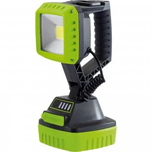 Image of Draper LED Rechargeable Worklight 10W Green