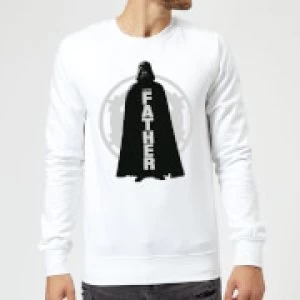 Image of Star Wars Darth Vader Father Imperial Sweatshirt - White - L