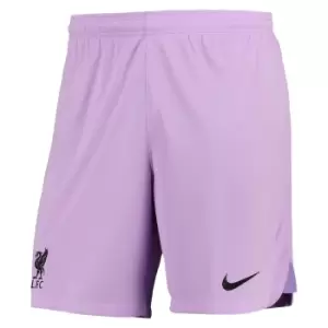 Image of 2022-2023 Liverpool Home Goalkeeper Shorts (Lilac)