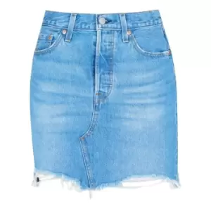 Image of Levis Iconic Denim Skirt - Blue