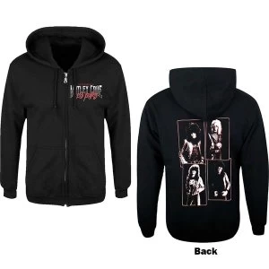 Image of Motley Crue - 40 Years Unisex Small Hoodie - Black