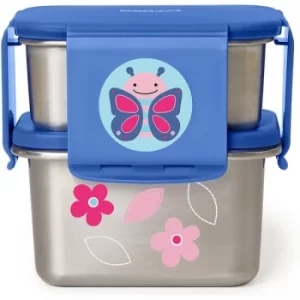 Image of Skip Hop Stainless Steel Butterfly Lunch Kit