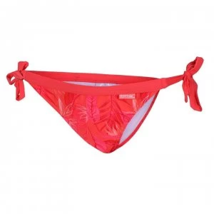 Image of Regatta Flavia String Bikini Bottoms - Red Sky Trop