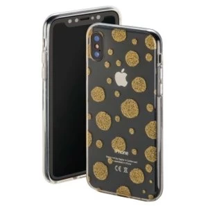 Image of Hama Apple iPhone X Golden Circles Case Cover