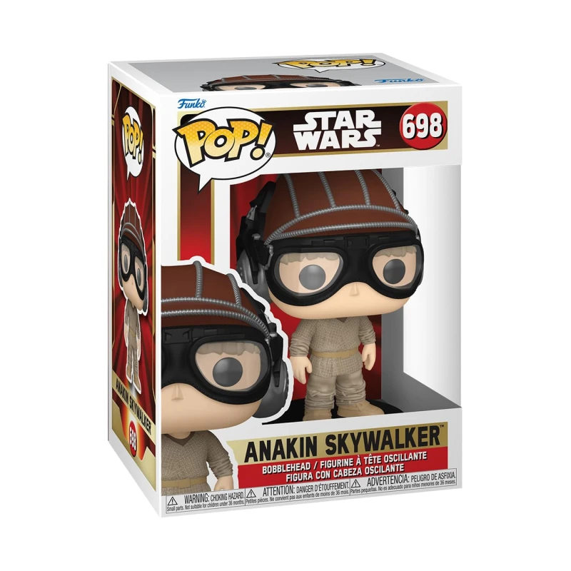 Image of Star Wars Episode I - The Phantom Menace - Anakin Skywalker Vinyl Figurine 698 Funko Pop! multicolour Onesize Unisex