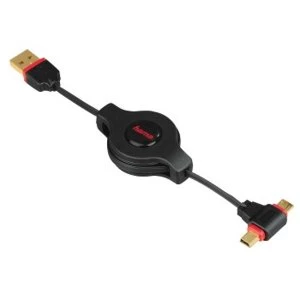 Image of Hama 0.75m Mini / Micro USB 2.0 Cable